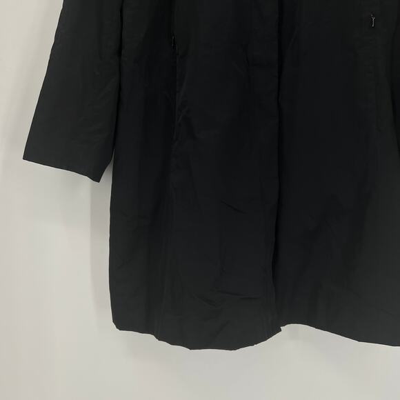 Eileen Fisher Lined Lagenlook Jacket Black Size Petite Large - Picture 3 of 6